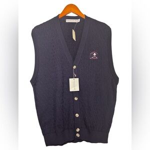 Nicklaus Vintage Classic Navy Men's Golf Vest